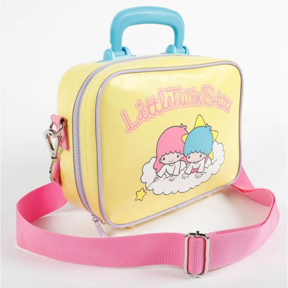 Sanrio Little Twin Stars Mini Suitcase Crossbody Bag